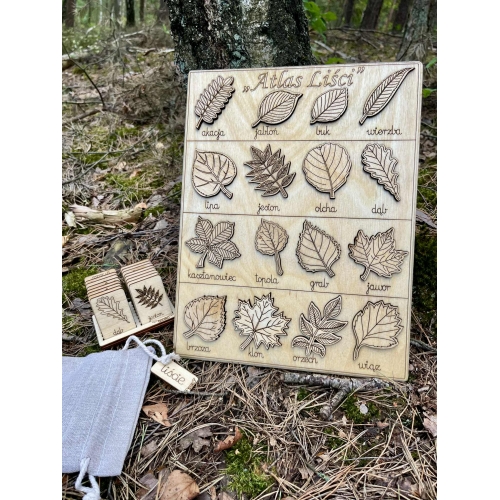 Drewniana układanka 